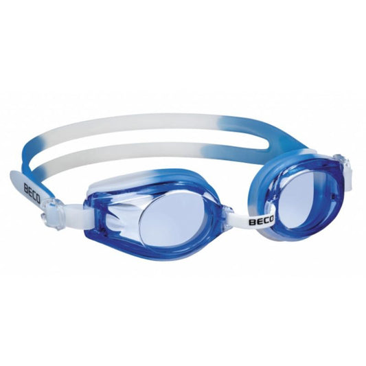 BECO "Rimini" Svømmebriller til børn +12 år - Hvid/Blå