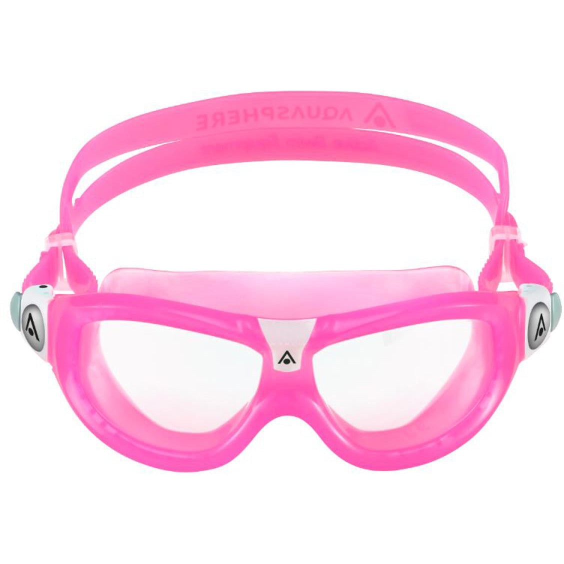 Aquasphere "Seal Kid 2" Svømmebriller til børn +3år - (Pink m. klare linser)