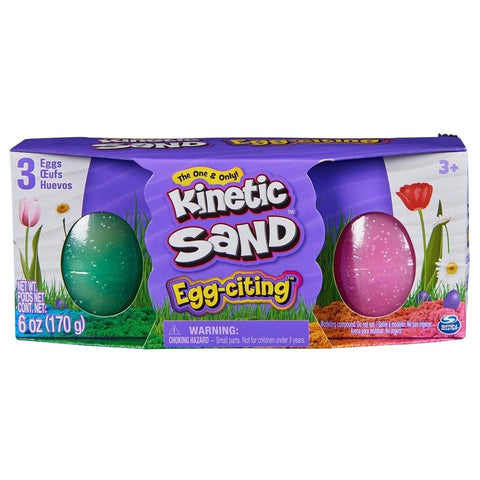 Kinetic Sand®, Æg 3 pak