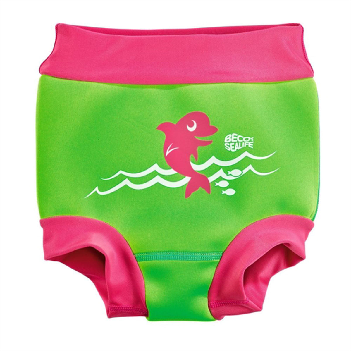 Billede af BECO Sealife® - Blebadebukser, Grøn/Pink | 0-24 måneder