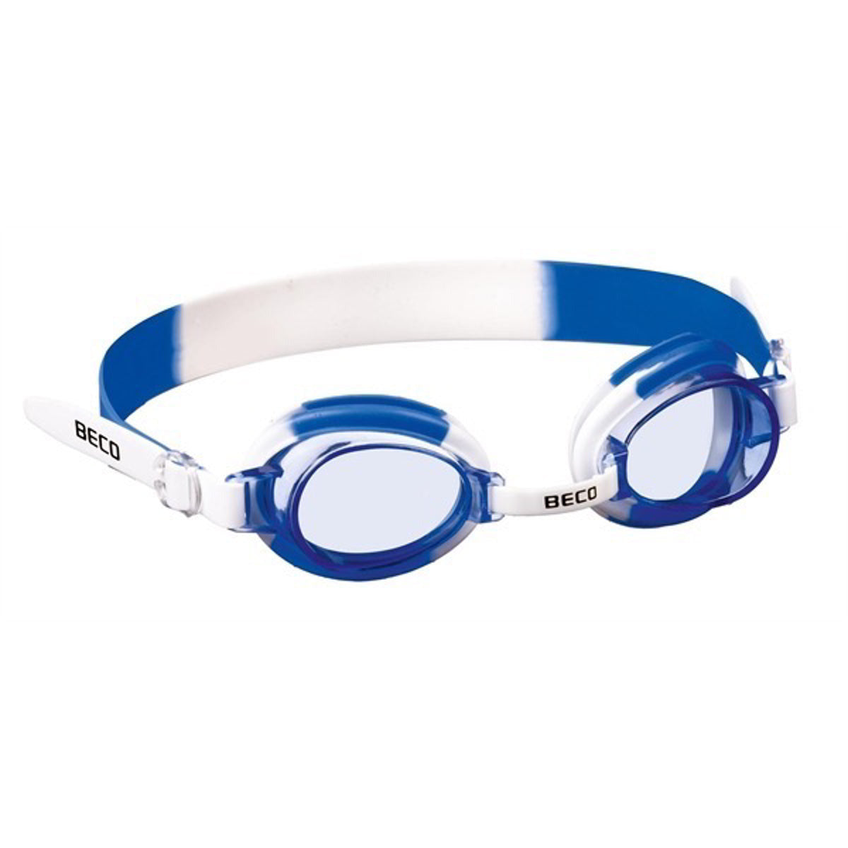 BECO "Halifax" svømmebriller til børn +8 år - Hvid/Blå