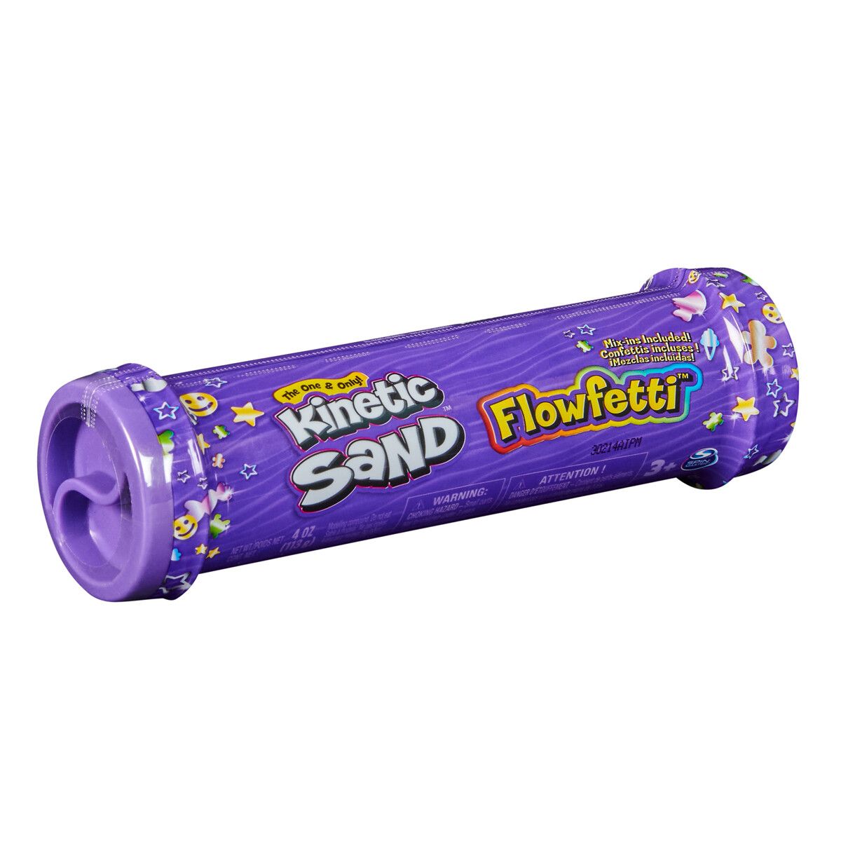 Se Kinetic Sand®, Flowfetti i Rør hos Sandlegetøj.dk