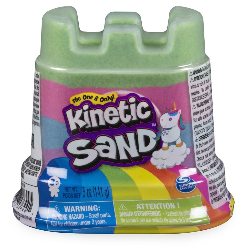 Se Kinetic Sand®, Regnbue enhjørning - Assorteret hos Sandlegetøj.dk