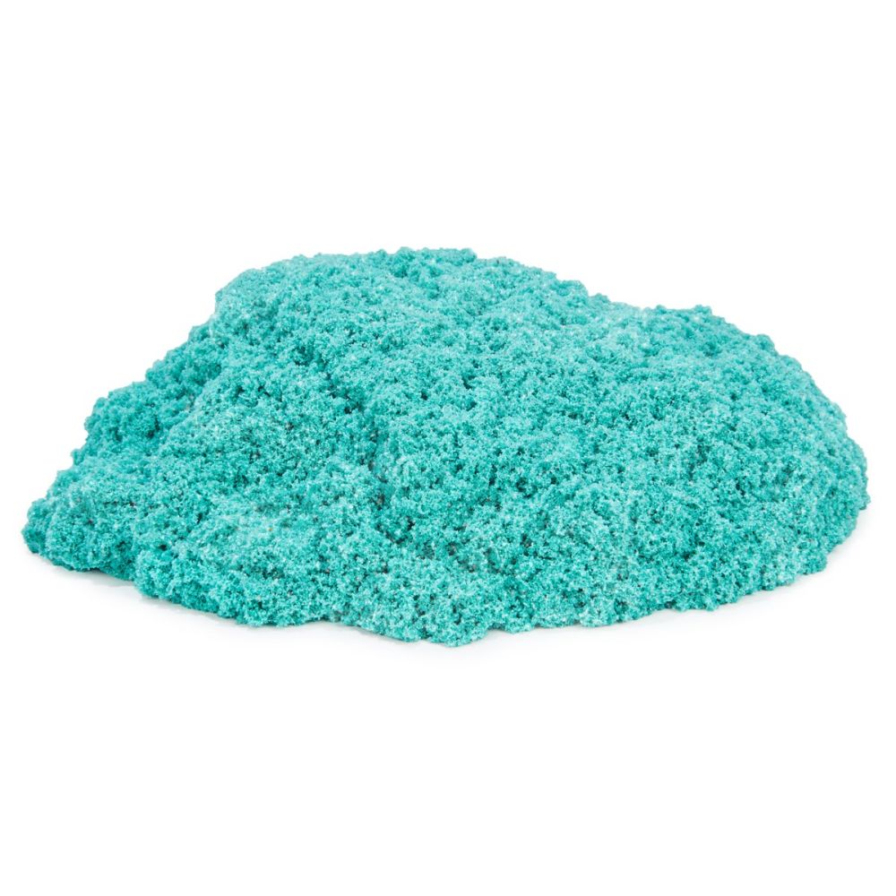 Kinetic Sand®, sandslot sæt med glitter (turkis)