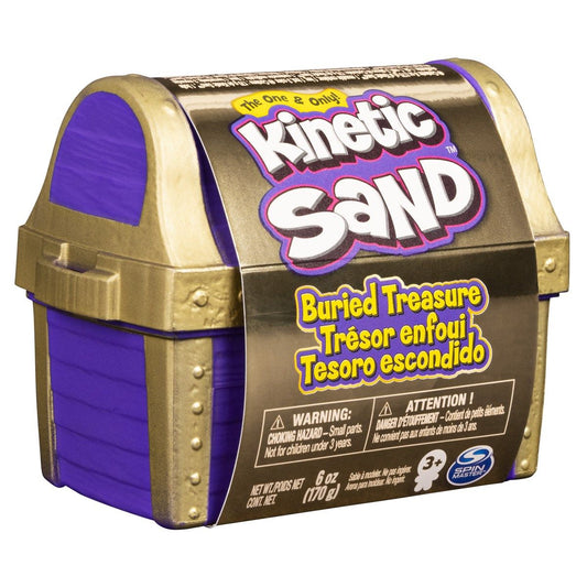 Kinetic Sand®, Skattekiste - Hidden Treasure (Ass.) 1 stk.