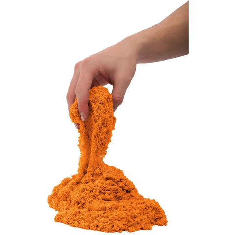 Kinetisk Sand i pose - Biler (500g) - Orange