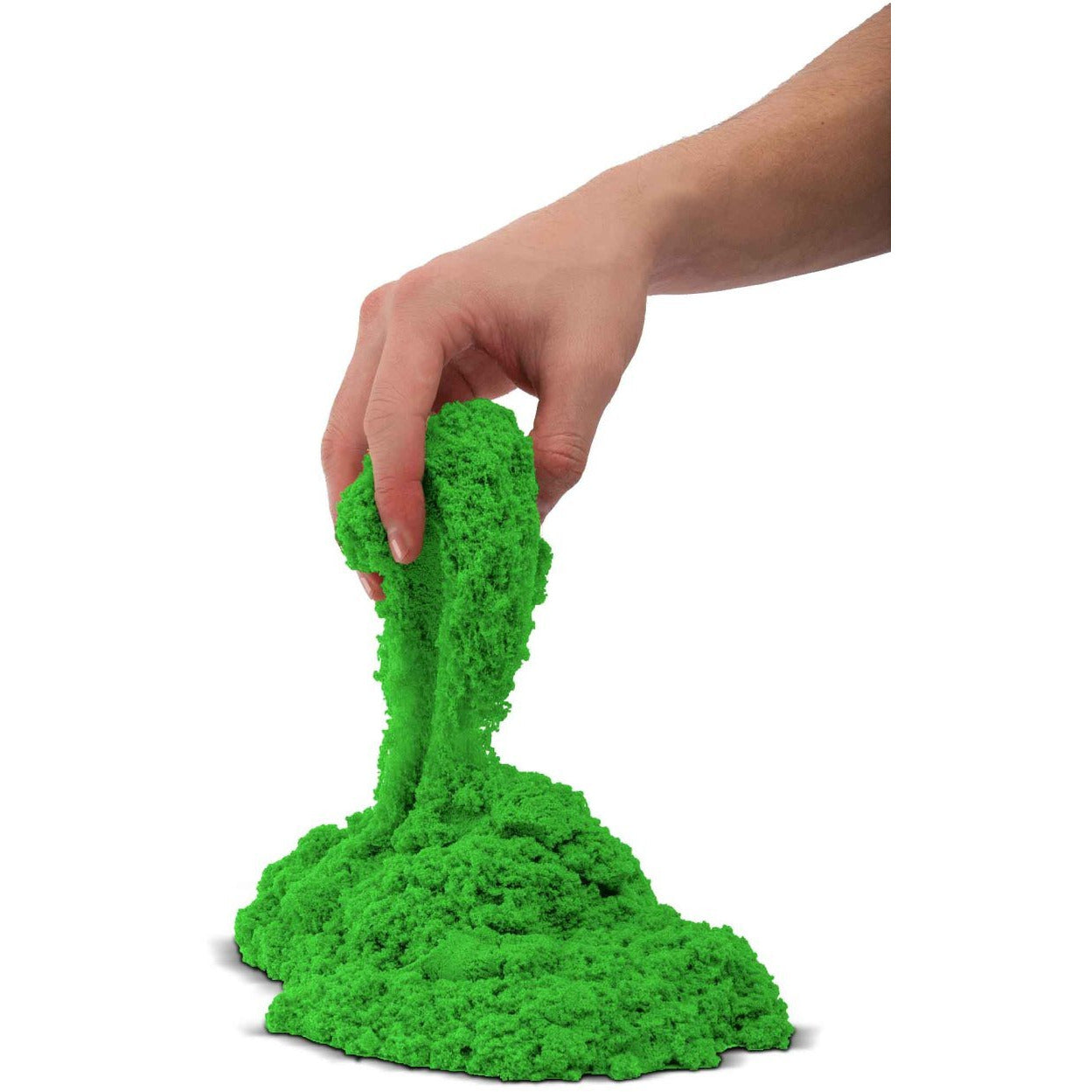 Kinetisk Sand i pose - Frost (500g) - Grøn
