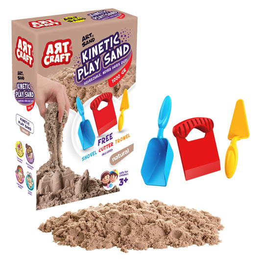 Kinetisk sand, 1kg - Beige