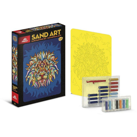 Sand painting Set- Løve